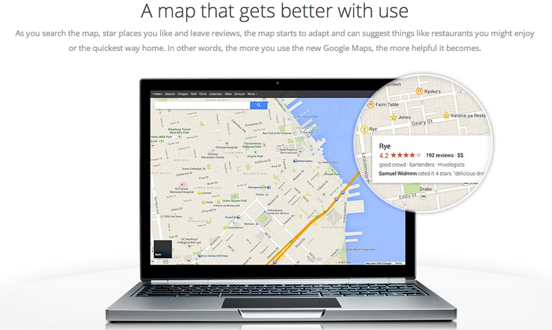 Illustration for article titled Se filtran más imágenes del nuevo Google Maps: así será
